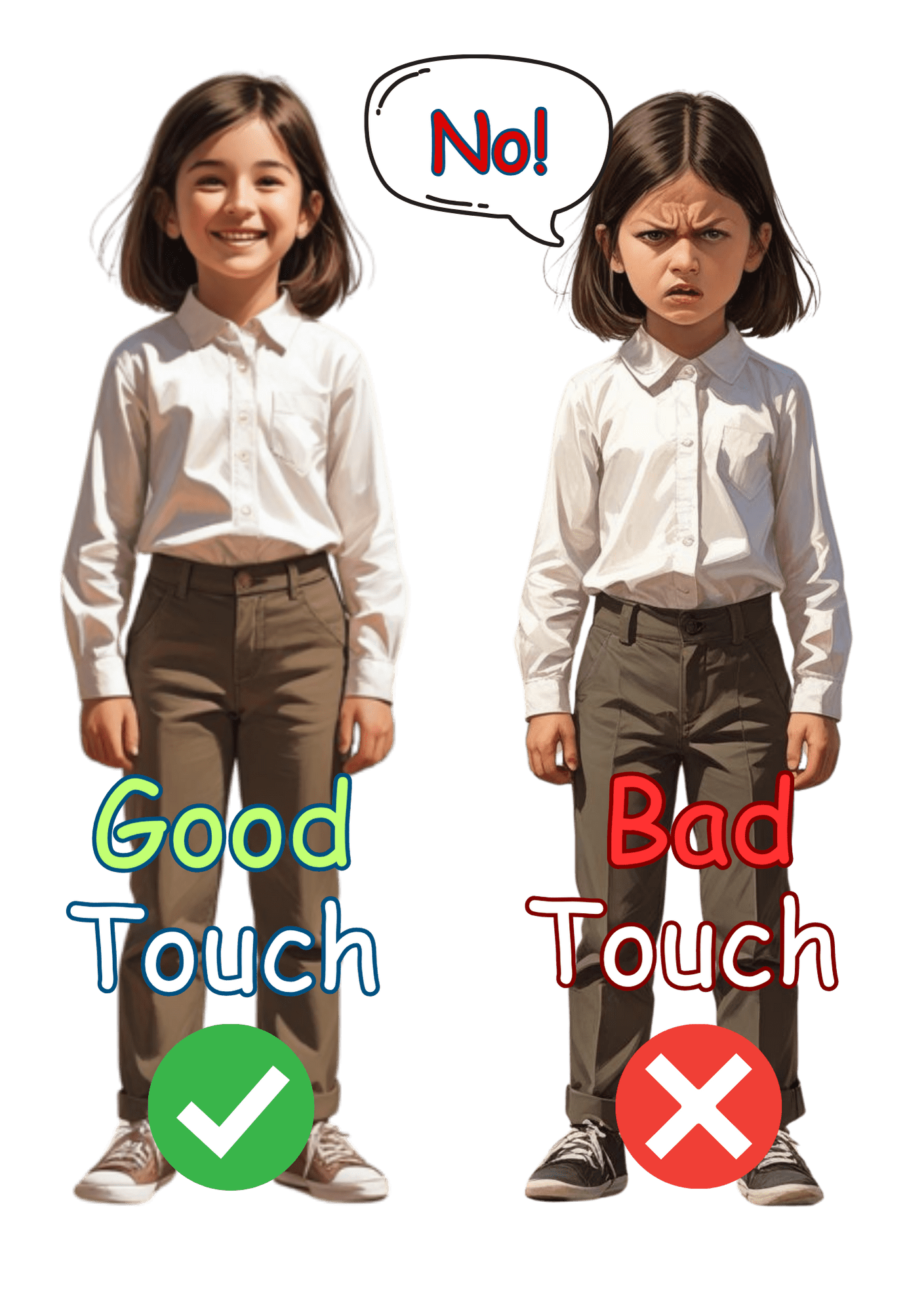 Let’s Learn About Good Touch and Bad Touch!